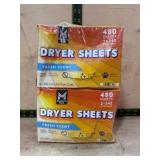 Bulk Pack of Fresh Scent Dryer Sheets, 480 Sheets