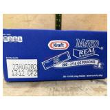Kraft Real Mayonnaise Pouches, 200 Count