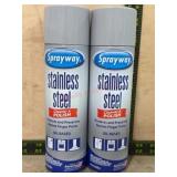 Sprayway Stainless Steel Cleaner and Polish Set