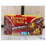 Hormel Chili with Beans, 6 Easy-Open Cans