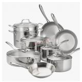 14-Piece Stainless Steel Cookware Set