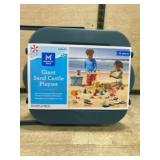 Plastic Sand Castle Playset With Accessories