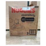 Huggies Overnites Diapers, Size 3, 132 Count