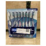 Pack of 8 Oral-B All-In-One Toothbrushes