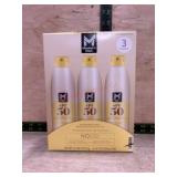 3 SPF 50 Sunscreen Spray Cans