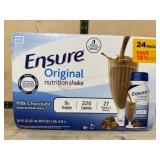 Ensure Original Milk Chocolate Nutrition Shake, 24
