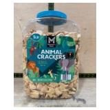 Plastic Jar of Animal-Shaped Crackers