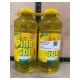 Two Bottles of Pine-Sol Lemon Fresh Cleaner