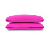 2-Pack Memory Foam Pillows with Cooling Covers