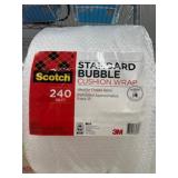 Scotch Standard Bubble Cushion Wrap, 240 Sq Ft