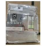 Window Panel Pair with Grommets, 100% Blackout