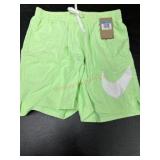 Nike Men's Green Swim Shorts, Size M