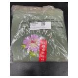 Ladies Green Montana Sweatshirt, XS