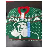 Green and Red Holiday Sweater