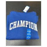 Champion Youth Blue T-Shirt (Size L)