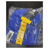 Blue High-Rise Ankle Leggings, Size M