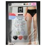 5-Pack Supersoft Cotton Briefs, Size S