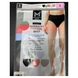 5-Pack Supersoft Cotton Briefs, Size S