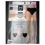 5-Pack Supersoft Cotton Briefs, Size S