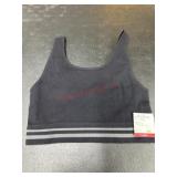 Black Seamless Sport Crop Top