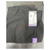 Black Stretch Pants, Size 16W