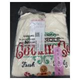 Holiday Long-Sleeve Shirt with Gingerbread Design