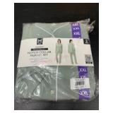 Women's Notch Collar Pajama Set - XXL