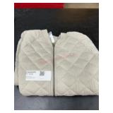 Quilted Jacket, XL, Light Gray