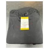 Black Loft Cardigan With Lace Detail