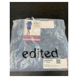 Ladies Denim Midi Skirt by Edited