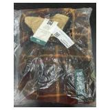 Men's Hooded Sherpa Lined Plaid Shirt