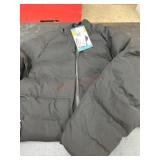 Black Men's Large Puffer Jacket