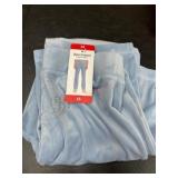 Blue Velour XS Pants With Tag