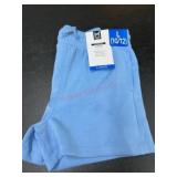 Boys' Blue Athletic Shorts, Size Large