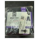 2-Pack Black High-Rise Bike Shorts XXL