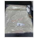 XL Dog Coat in Quilted Beige Design
