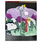 Peanuts Themed Zip-Up Jacket, Size XL