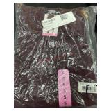 Burgundy Ladies' Shirt, Size Small