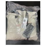 Ladies Snow Jacket, Color Oyster, Size Small