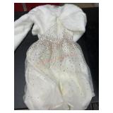 Girls 10/12 White Party Dress with Jacket