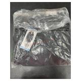 Women's Black Zip-Up Jacket, Size Large