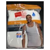 Pack of 6 Hanes Tank Tops