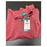 3XL Half-Zip Pullover in Red