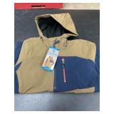 Men's Two-Tone Hooded Jacket