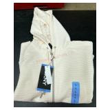 Off-White Hooded Zip-Up Jacket, Large