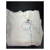 White Fleece Hoodie with Tag