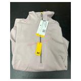 Women's Light Pink Quarter-Zip Pullover