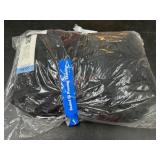 Black Fleece Blanket in Original Packaging