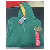 Green Hoodie With Graphic Design, Size XL