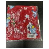 Red Pet Bandana with Festive Design
